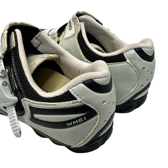 Shimano WM61 Mountain Bike Shoes Womens 7.2 US Ratcheting Microadjustable Strap - Picture 5 of 16